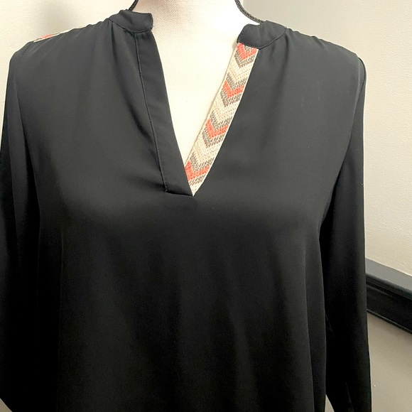 The Limited Small Black Chiffon Material Top - Picture 1 of 3